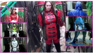 Human Carwash: Michaela Hair, PVC & Boots