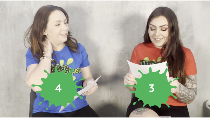 Gunge or Get Gunged - Kacie vs Zoey