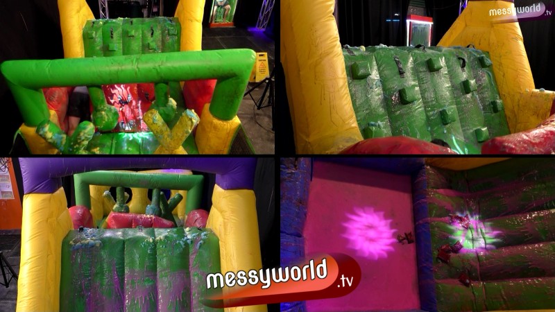 Inflatable Assault Course: Olly vs Robbie