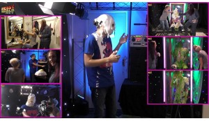 Producer Pied & Gunged during LIVE Filming!