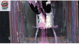 Kimberly gets her trainers ruined