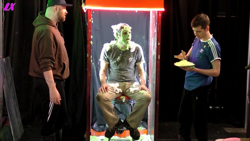 Carnival Stooge Humiliated in Pie Booth