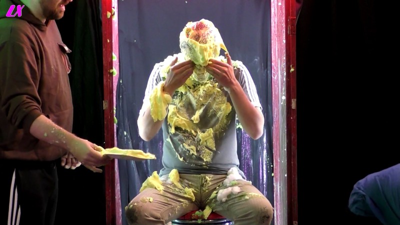 Carnival Stooge Humiliated in Pie Booth