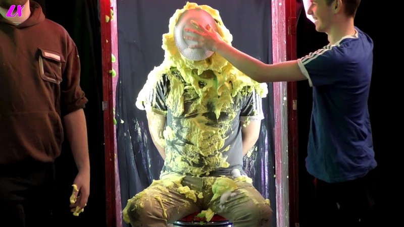 Carnival Stooge Humiliated in Pie Booth