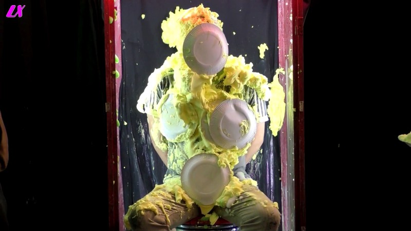 Carnival Stooge Humiliated in Pie Booth