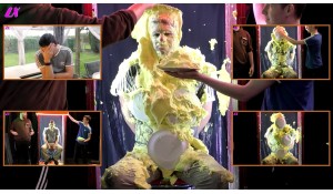Carnival Stooge Humiliated in Pie Booth