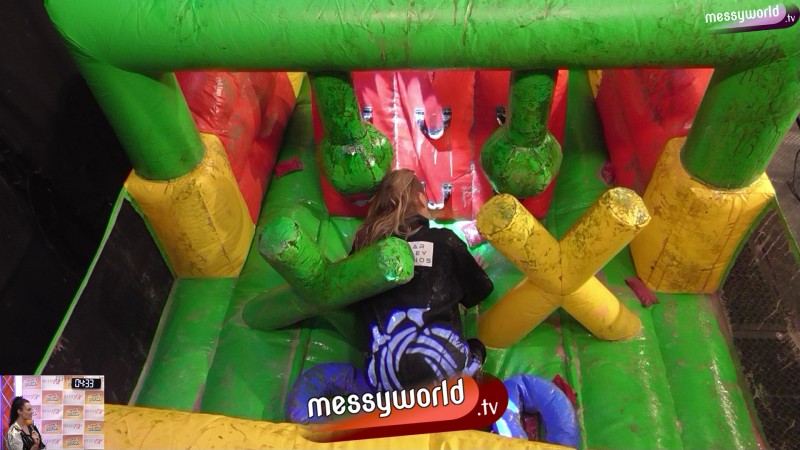 Inflatable Assault Course: Kimberly Carter
