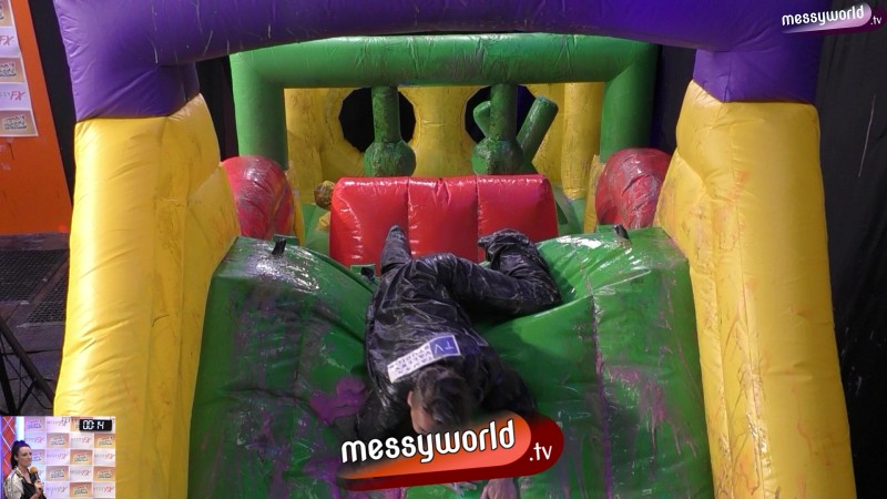 Inflatable Assault Course: Kimberly Carter