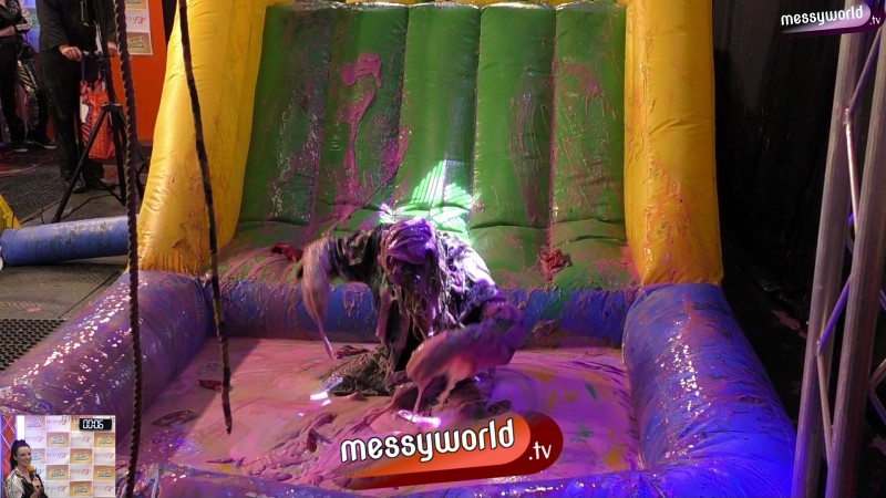 Inflatable Assault Course: Kimberly Carter