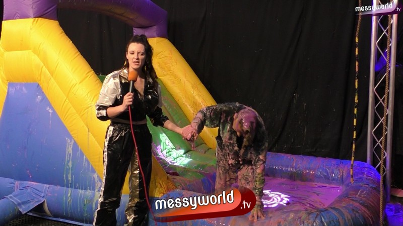 Inflatable Assault Course: Kimberly Carter