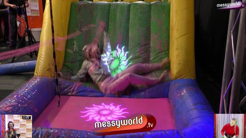 The Inflatable Assault Course: Tina vs Louisa