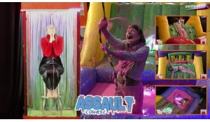 The Inflatable Assault Course: Tina vs Louisa
