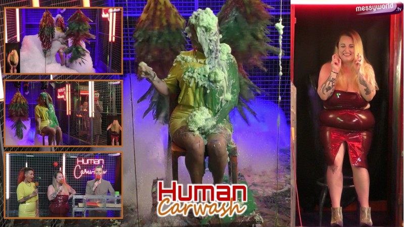 The Human Carwash: Amber vs Stacie