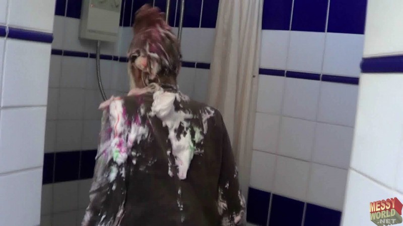 Holly Shower's Off (Following Holly's Pie Covering)